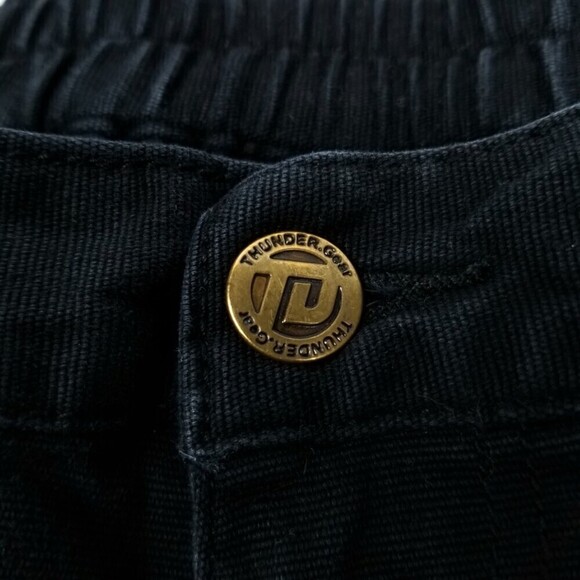 THUNDER Black Tactical Utility EMS Security Utility Black Cargo Pants Mens XXL - Picture 10 of 10